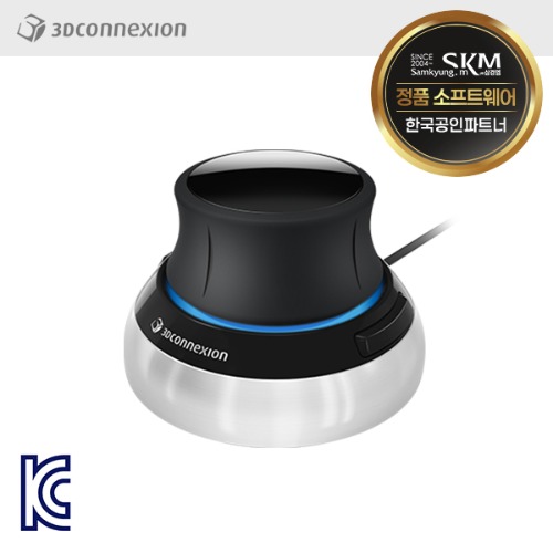 [국내공식총판제품] 3DConnexion SpaceMouse Compact (3DX-700059)