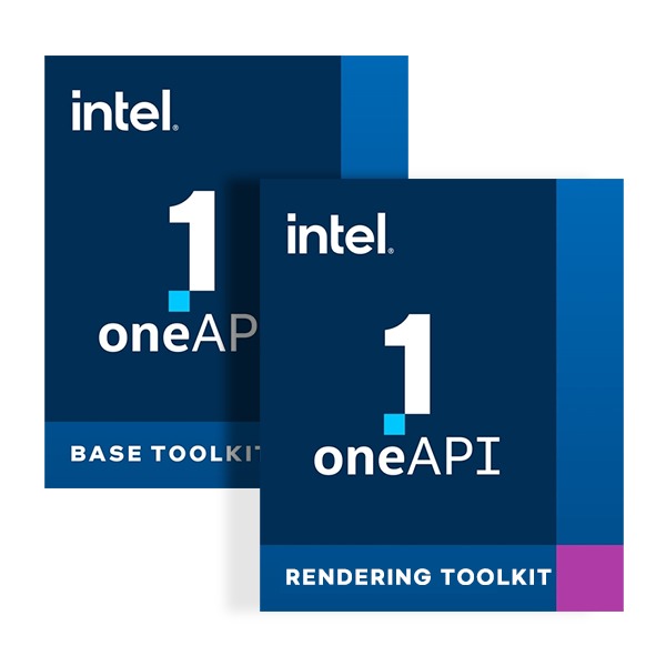 Intel oneAPI Base &amp; Rendering Toolkit Single Node 상업용 라이선스/ 영구(ESD) 인텔