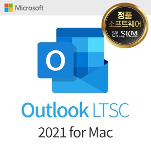MS인증점 Outlook LTSC 2021 for Mac CSP(기업용/ 신규/ 영구/ CSP) 아웃룩