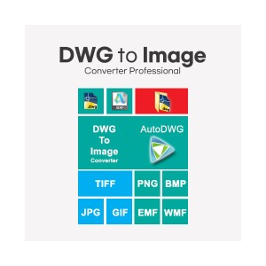 DWG to Image Converter Pro(Supports Command line) 상업용/ 영구(ESD) AutoDWG